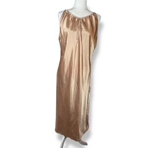 Vintage Y2K Nightgown Womens Size XL Plus Size Satin Lingerie‎ Boudoir Romantic